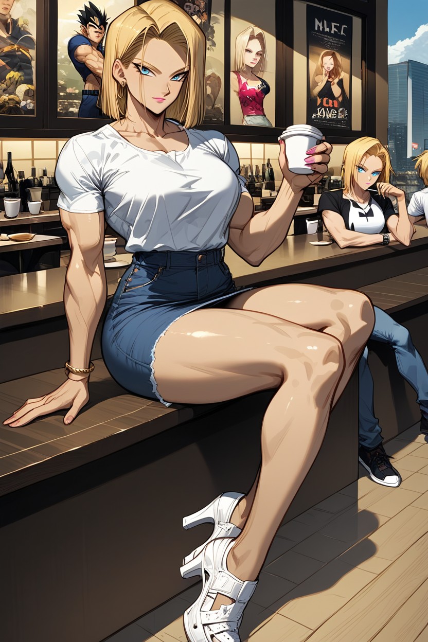 Gros Seins, Rings, Link Nails Porno IA Hentai