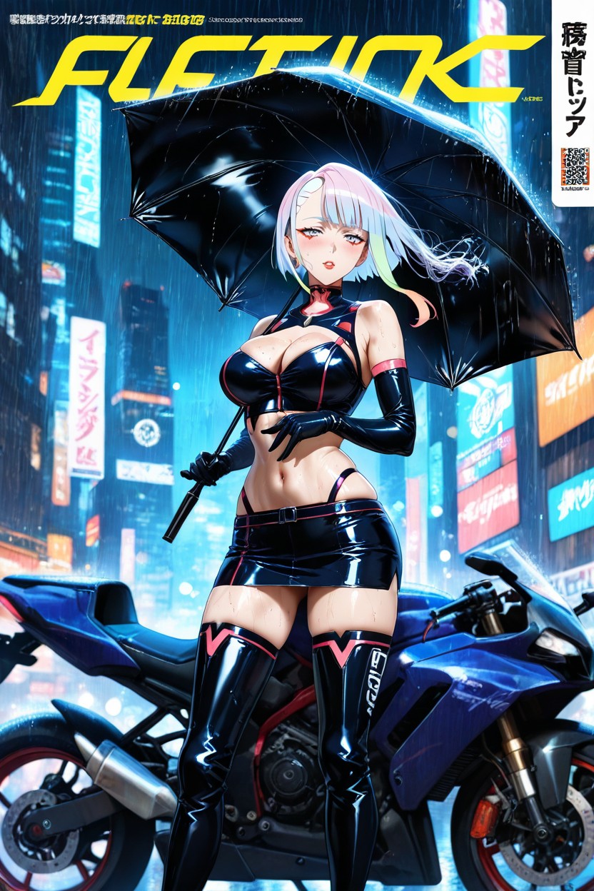 Standing, Model, Detailed Eyes Hentai AI Porn