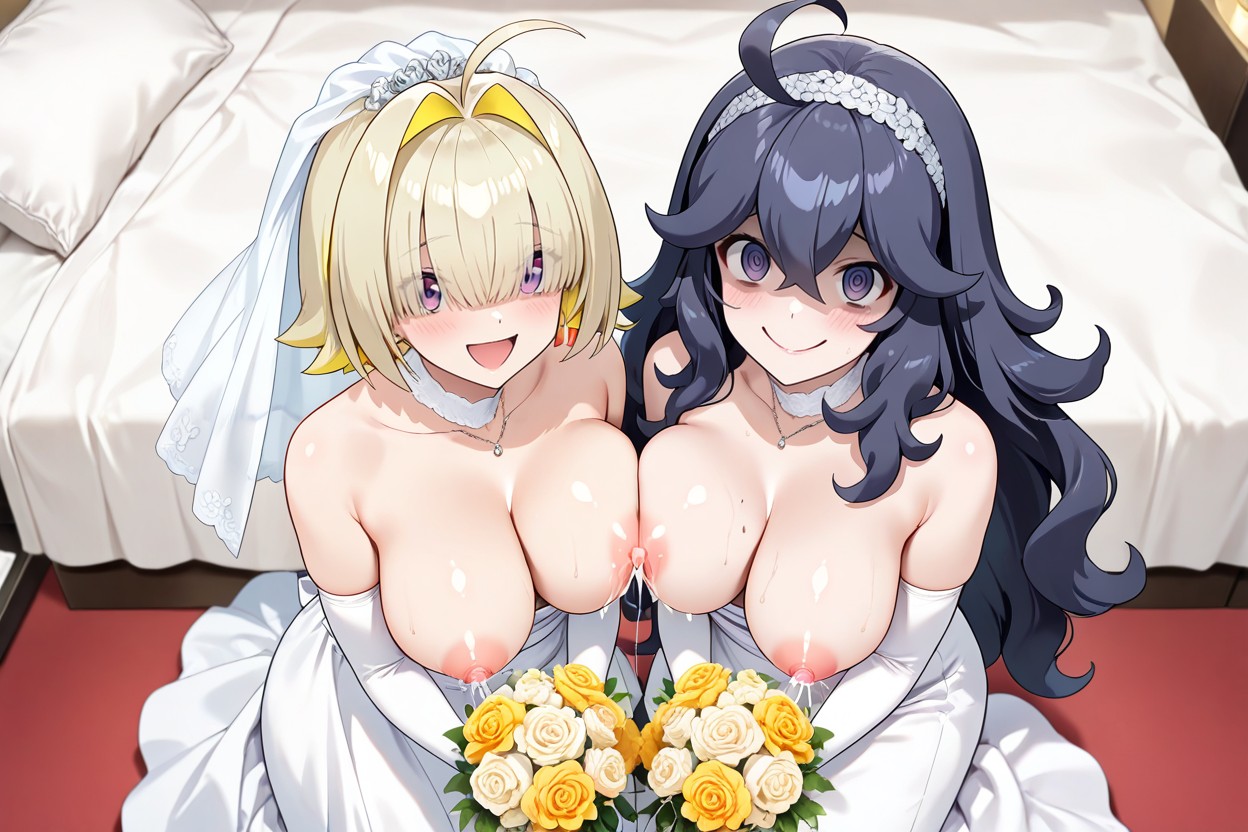 Two Women, 25+, Anatomically Perfect Hentai AI Porn