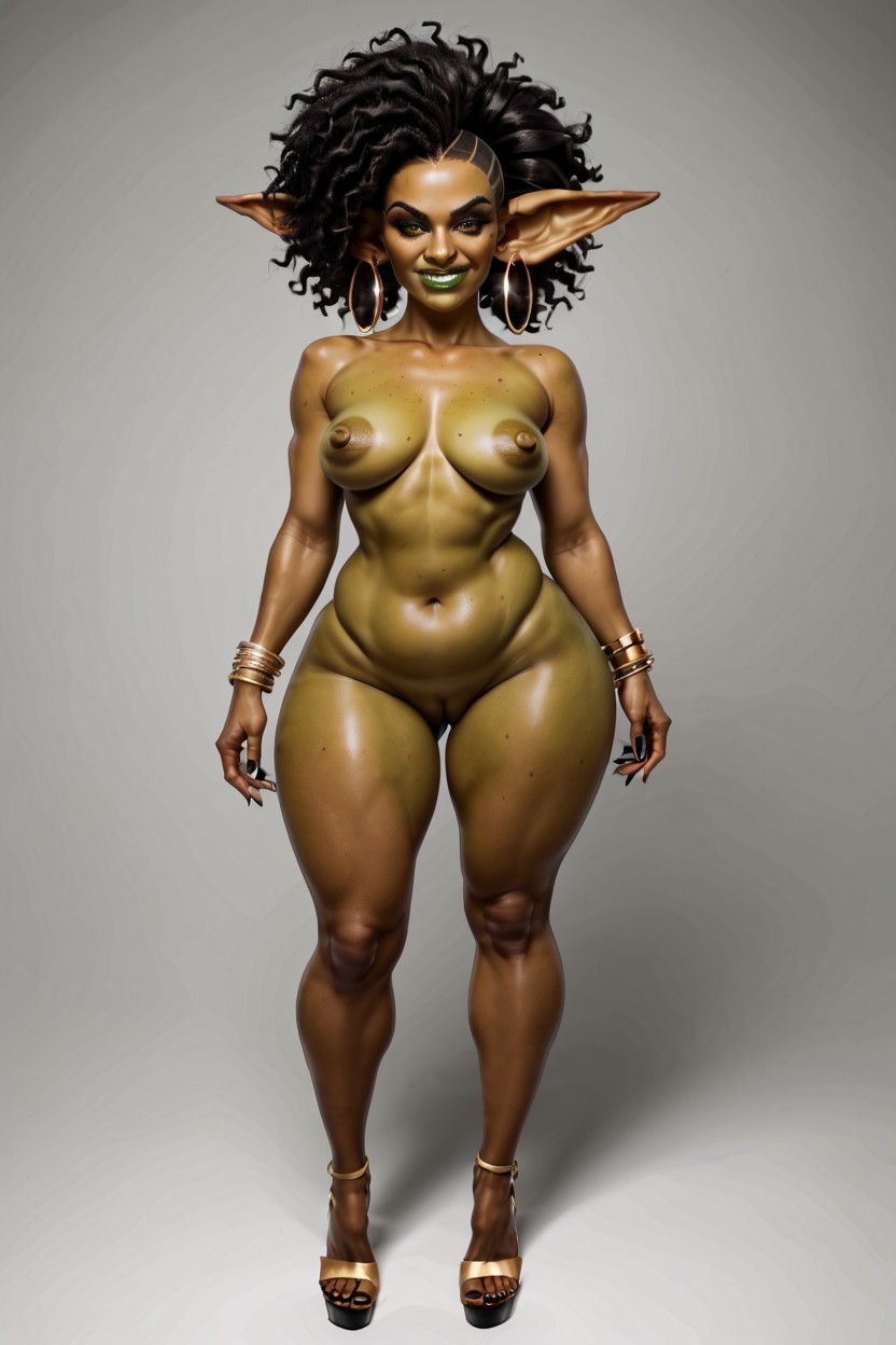 Black Sharp Fingernails, Dark Green Body Freckles Dark Areen Freckles On Thighs, Large Pussy Hentai IA