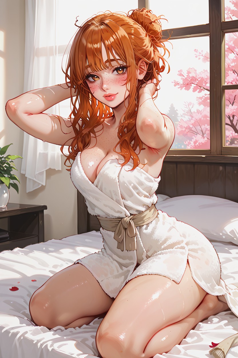Volumetric Lighting, Plants, Side View Hentai AI Porn