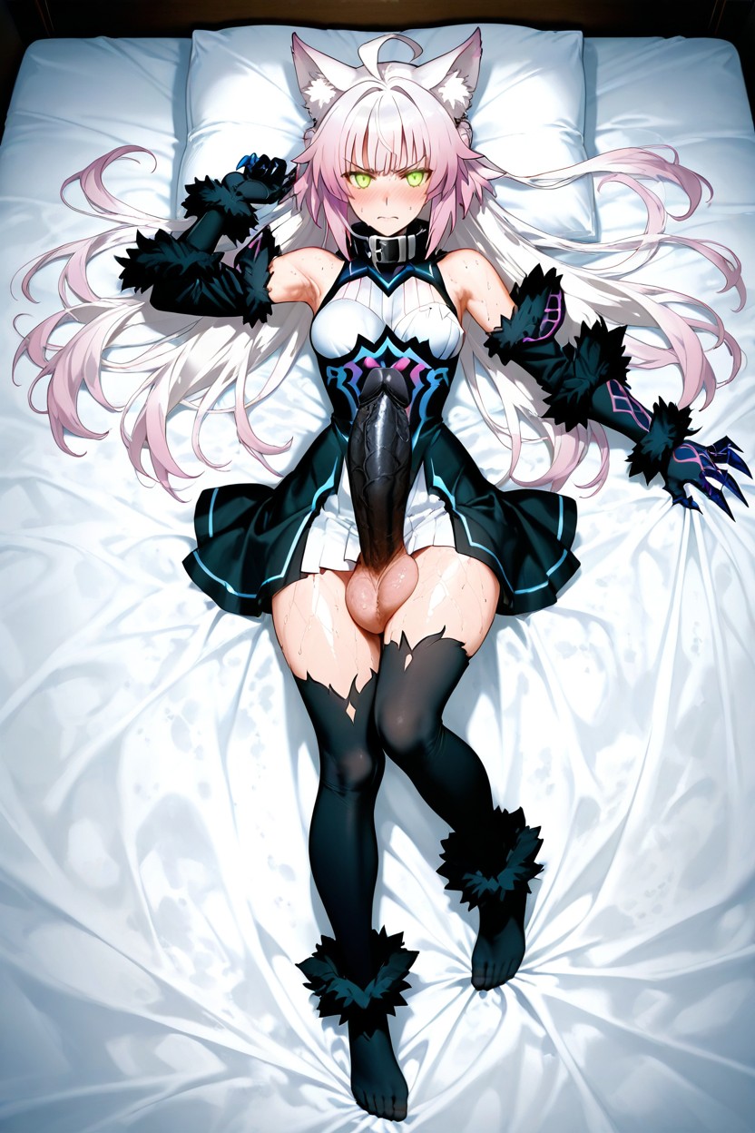 Embarrassed, She Is Horny, Black Penis Hentai AI Porn