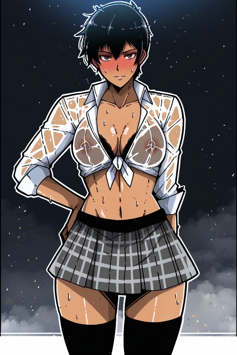 Soft Skin, Detailed Anatomy Slutty, Wet Body Hentai AI Porn