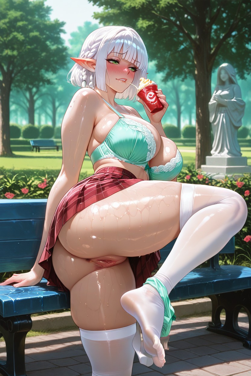Tight Asshole, Loose Bra, Aroused Hentai AI Porn