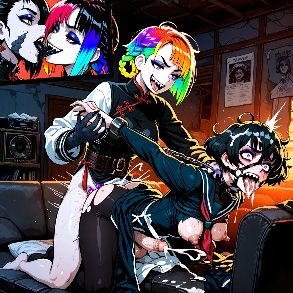 Zombie, Hideout, Laundry Hentai AI Porn