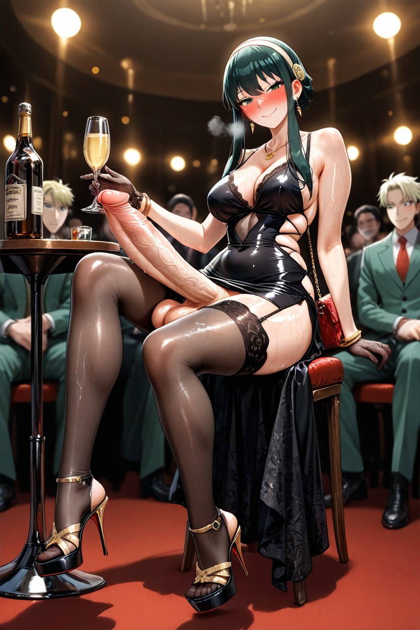 Stockings, One Hand On Waist, 25+ Hentai IA