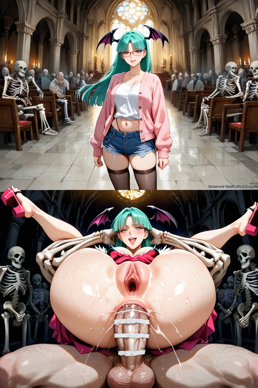 Elegant Room, Evil Smile, Black Flip-flops Hentai AI Porn