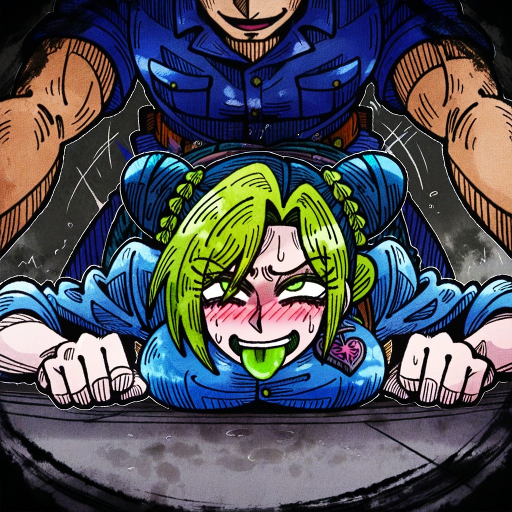 Head Pressed To The Floor, Doggystyle Sex, Bottom Up Hentai AI Porn