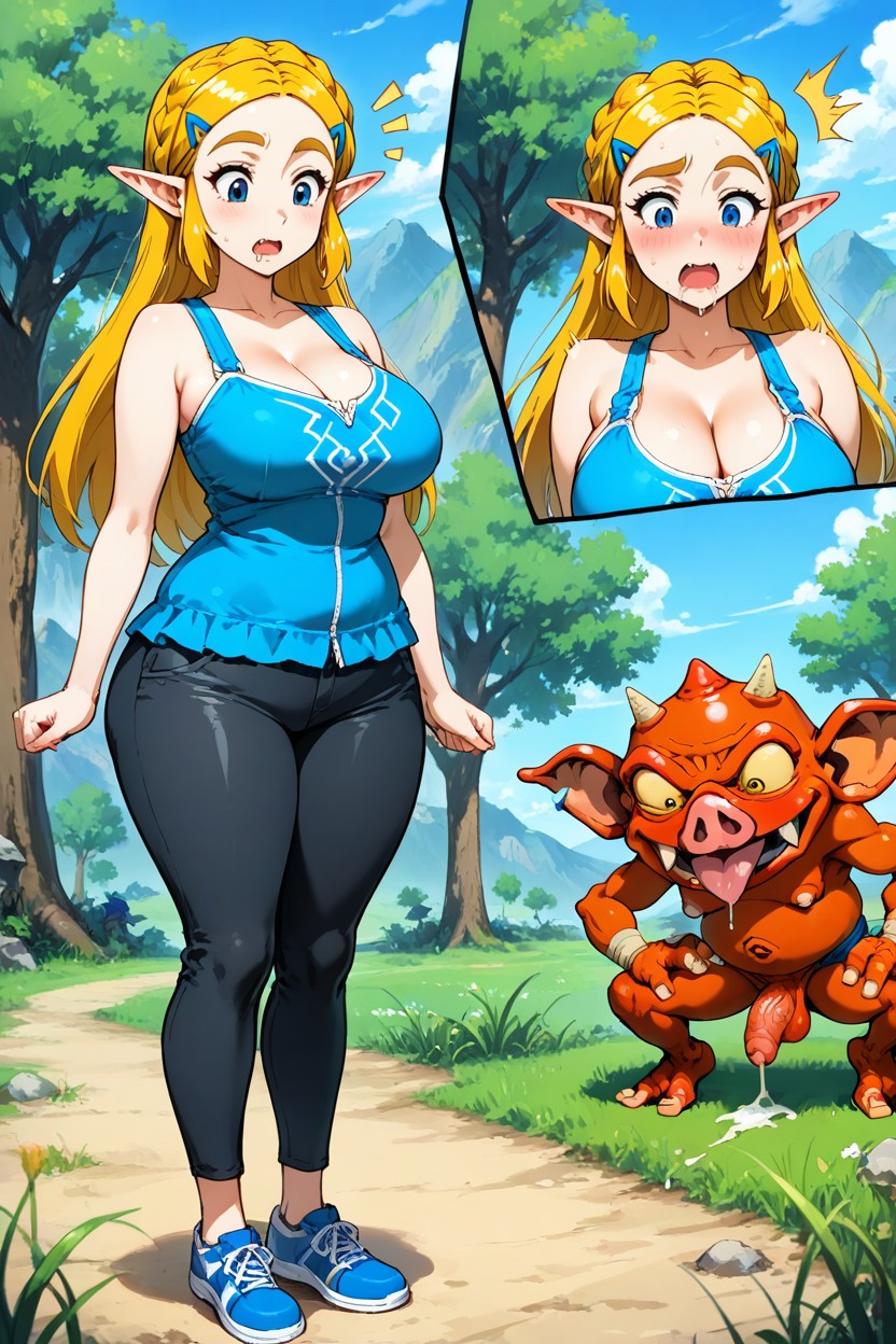 Multiple Views, Picture, Green Grass Hentai AI Porn