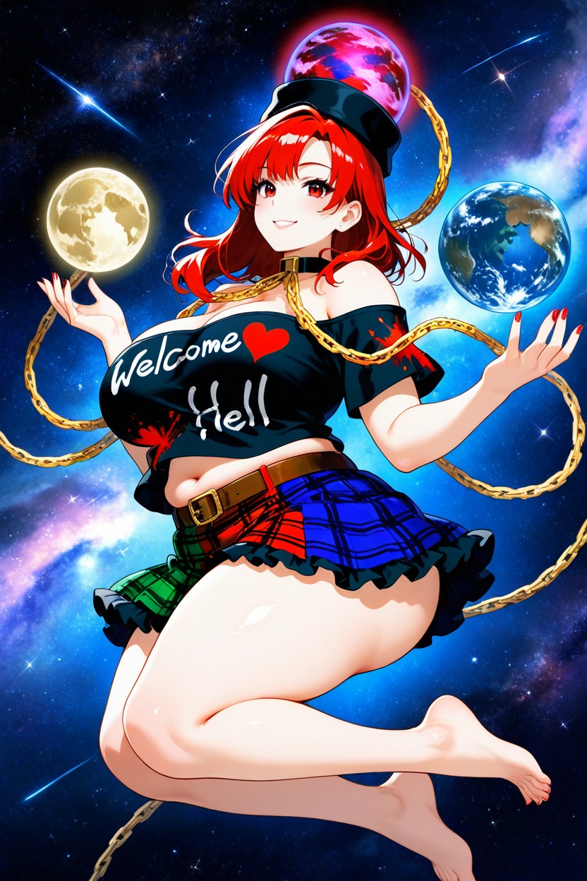 Strongfat, Space, Black Shirt Hentai AI Porn
