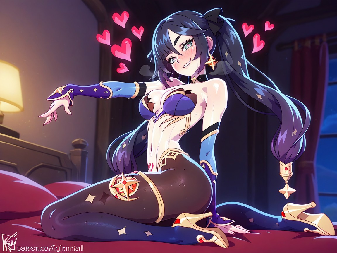 Cute, Side View, Small Ass Hentai AI Porn