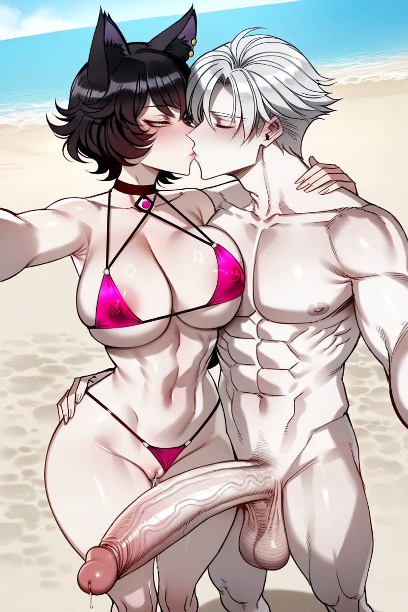 Boy, Perfect Anatomy, Ratatatat Art Style Hentai AI Porn