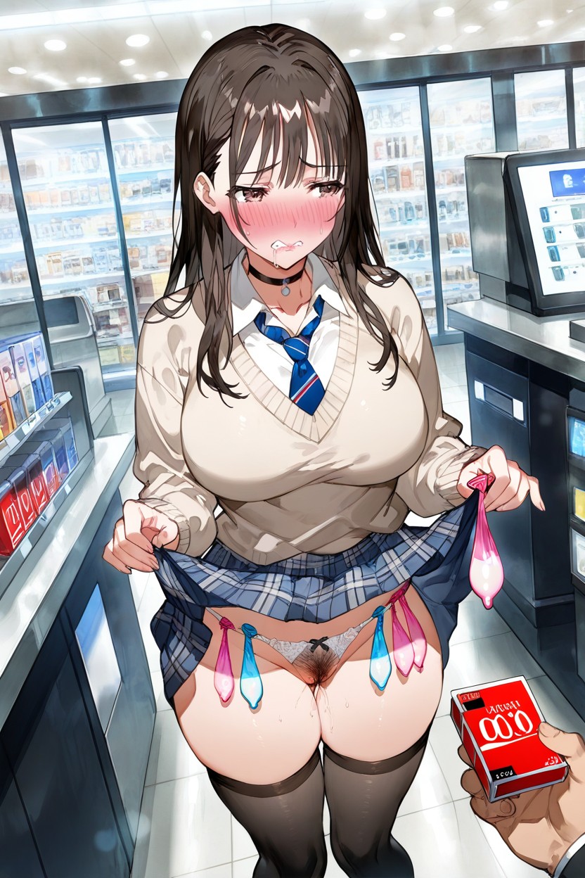 Skirt Lift, Pulpy Lips, Skirt AI黃漫