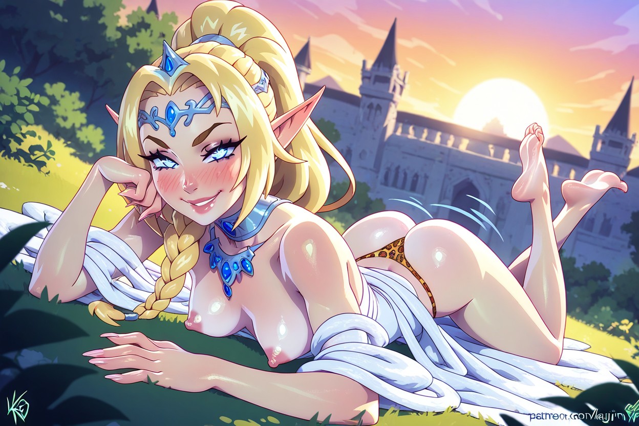 Cinematic Lighting, Uhd, Natural Medium Breasts Hentai AI Porn