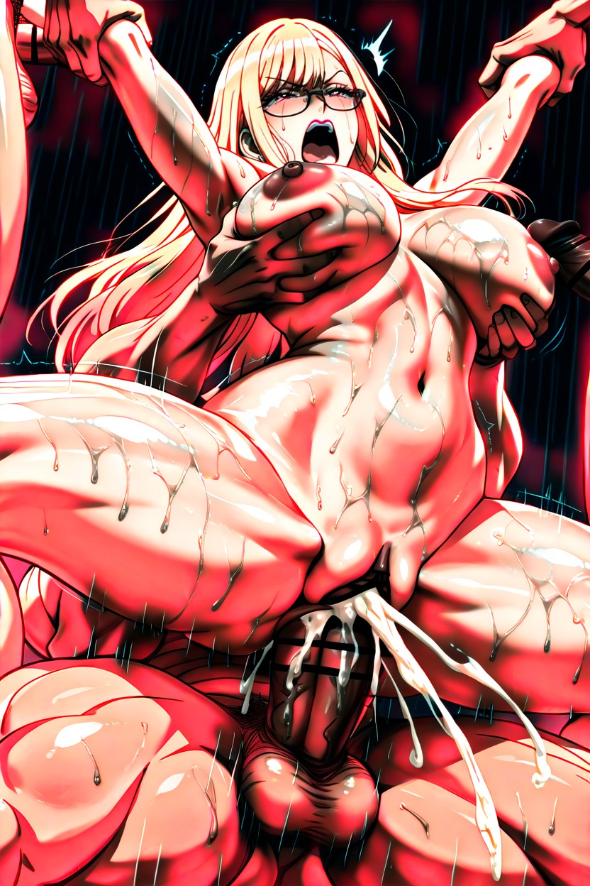 Holding Arm, Motion Lines, Sensual And Long Hair Hentai AI Porn