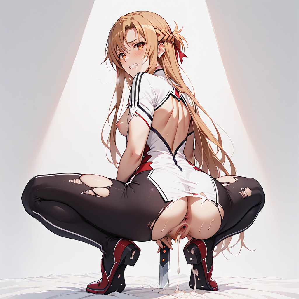 Small Breasts, Character Outfit, Motion Lines Hentai AI Porn