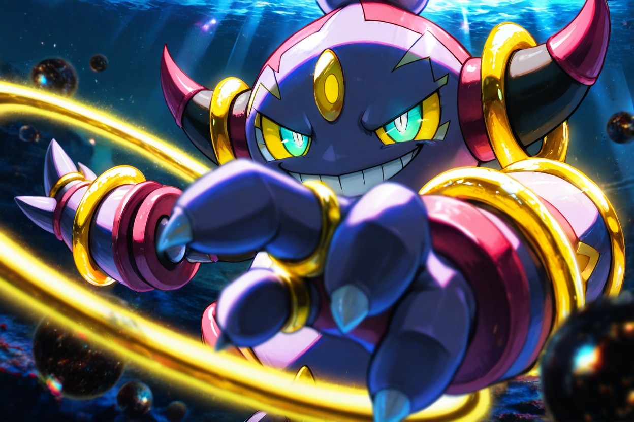 Hoopa Unbound Hovering Centrally, First Portal Showing Deep Space With Nebulae And Distant Stars, 25+ Hentai AI Porn