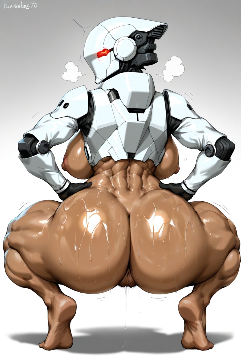 Ass, Perfect Anatomy Body, Back View Hentai AI Porn