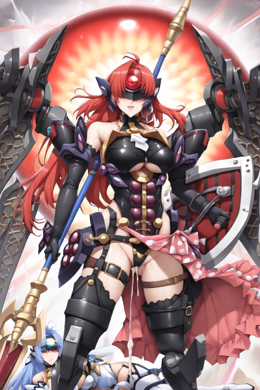 Huge Wings, Armor, Sarong Hentai AI Porn