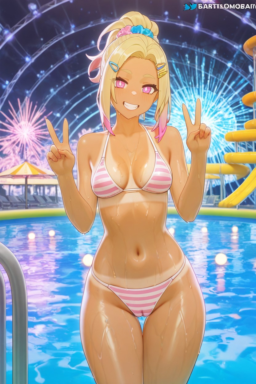 Tanlines, Noon, Rim Lighting Hentai AI Porn