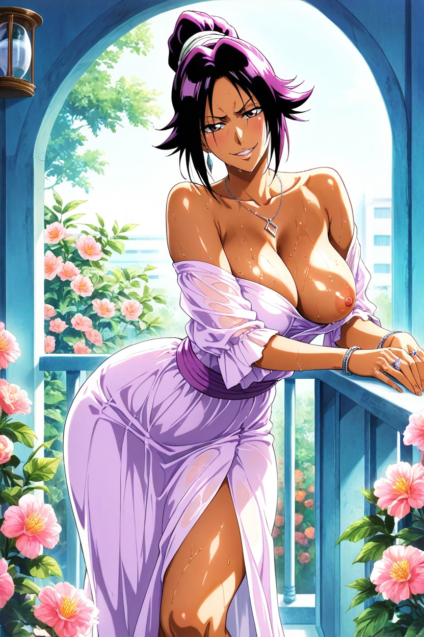Diamond Bracelets, Seductive Pose, High Detailed Hentai AI Porn