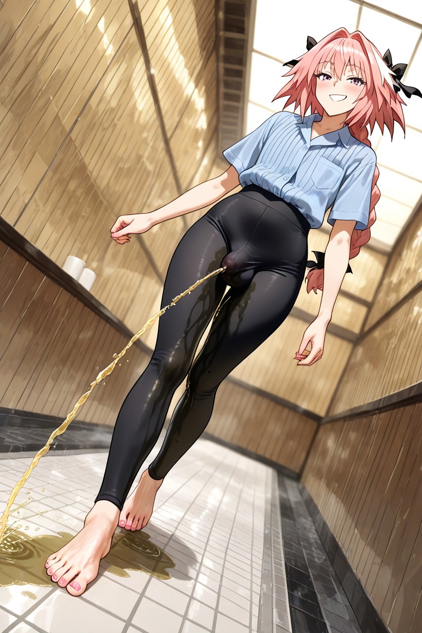 Peeing, Walking, Excessive Peeing Hentai AI Porn