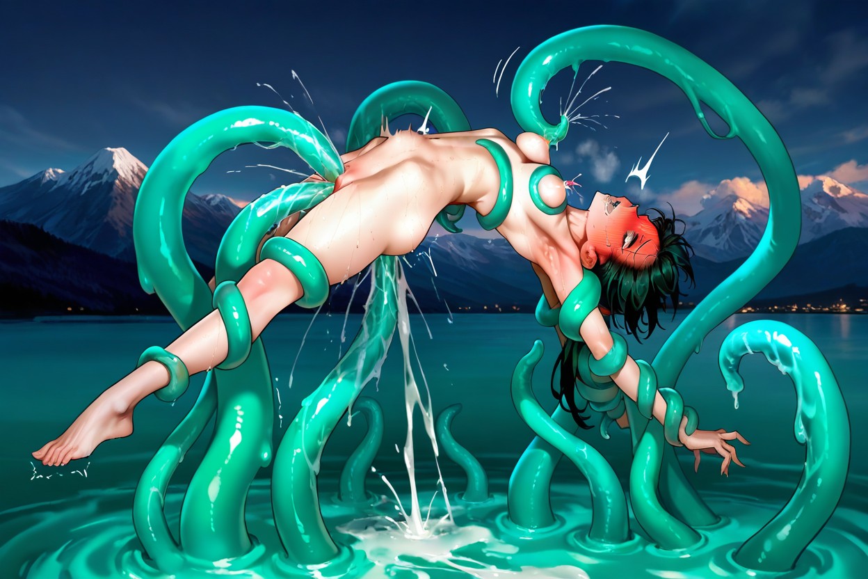 Mountains, Embarrassed, Rolling Eyes Hentai AI Porn
