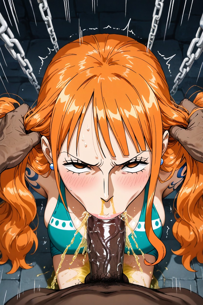 To Much Pee, Chain, Pee Shot In Mouth Hentai AI Porn