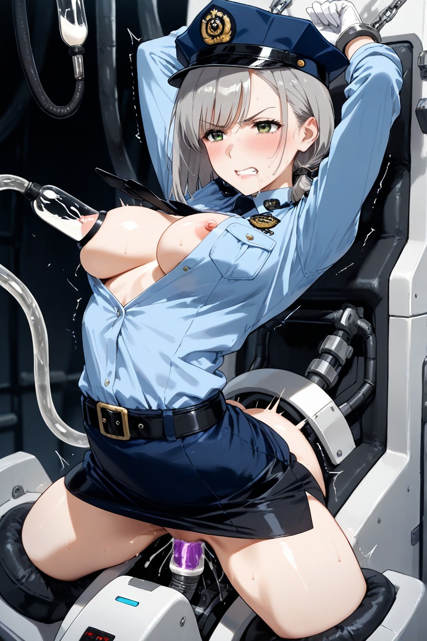 Soft Colors, Milking Machine, Drooling Hentai AI Porn