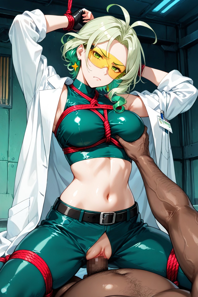 Medium Ass, Fingerless Gloves, Vaginal Penetration Hentai AI Porn