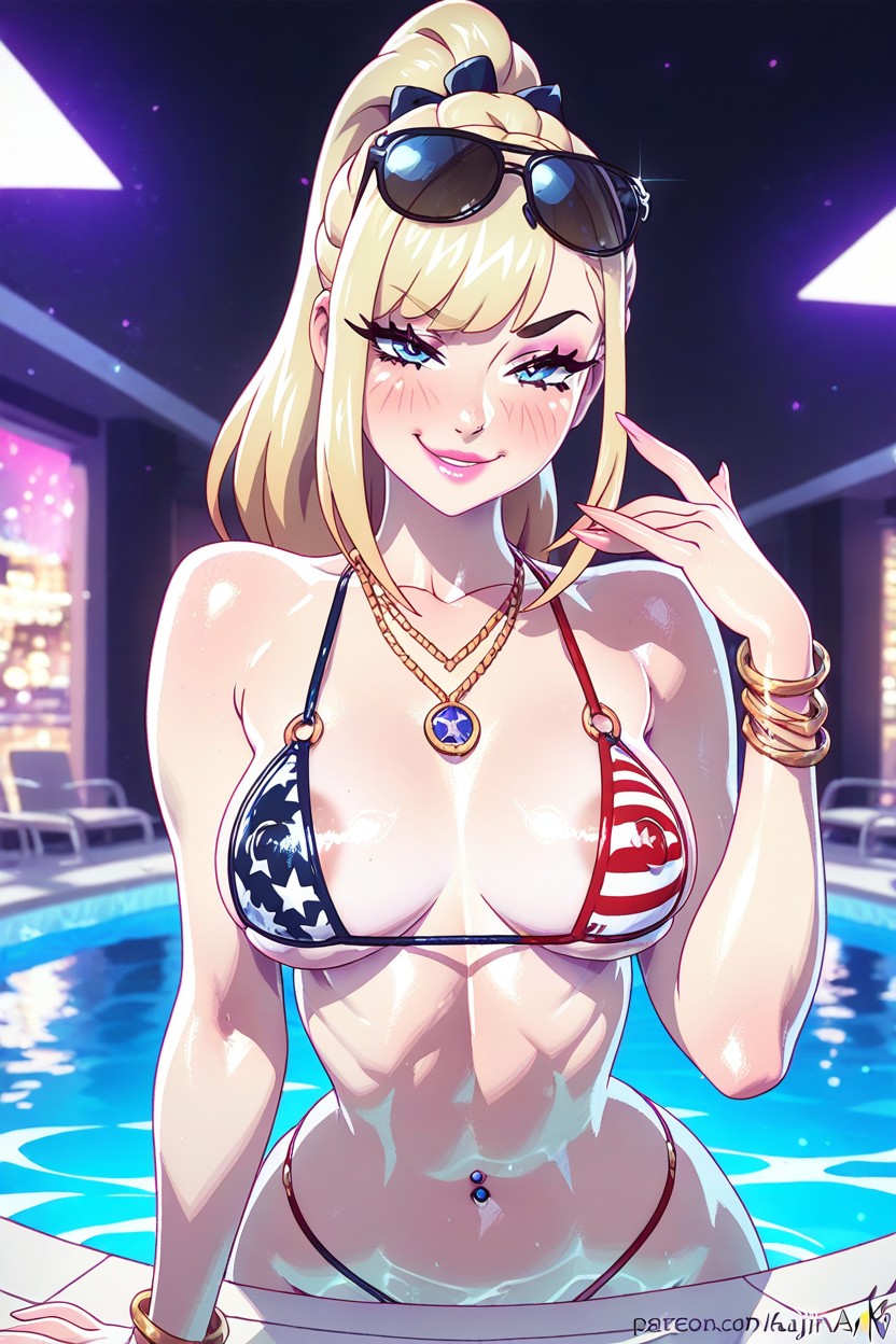 Long Eyelashes, Hyper Detailed Face, Side Bangs Hentai AI Porn
