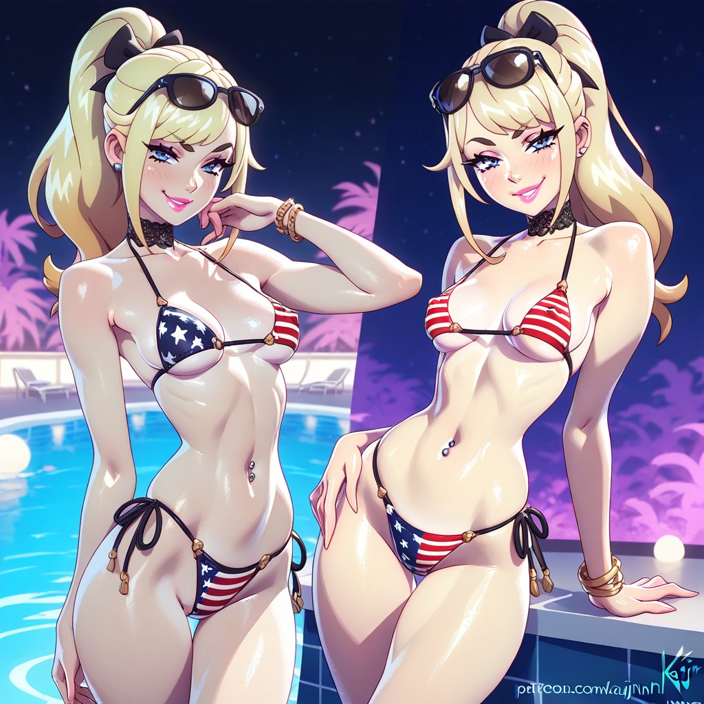 Perky Breasts, Uhd, Bow In Hair Hentai AI Porn