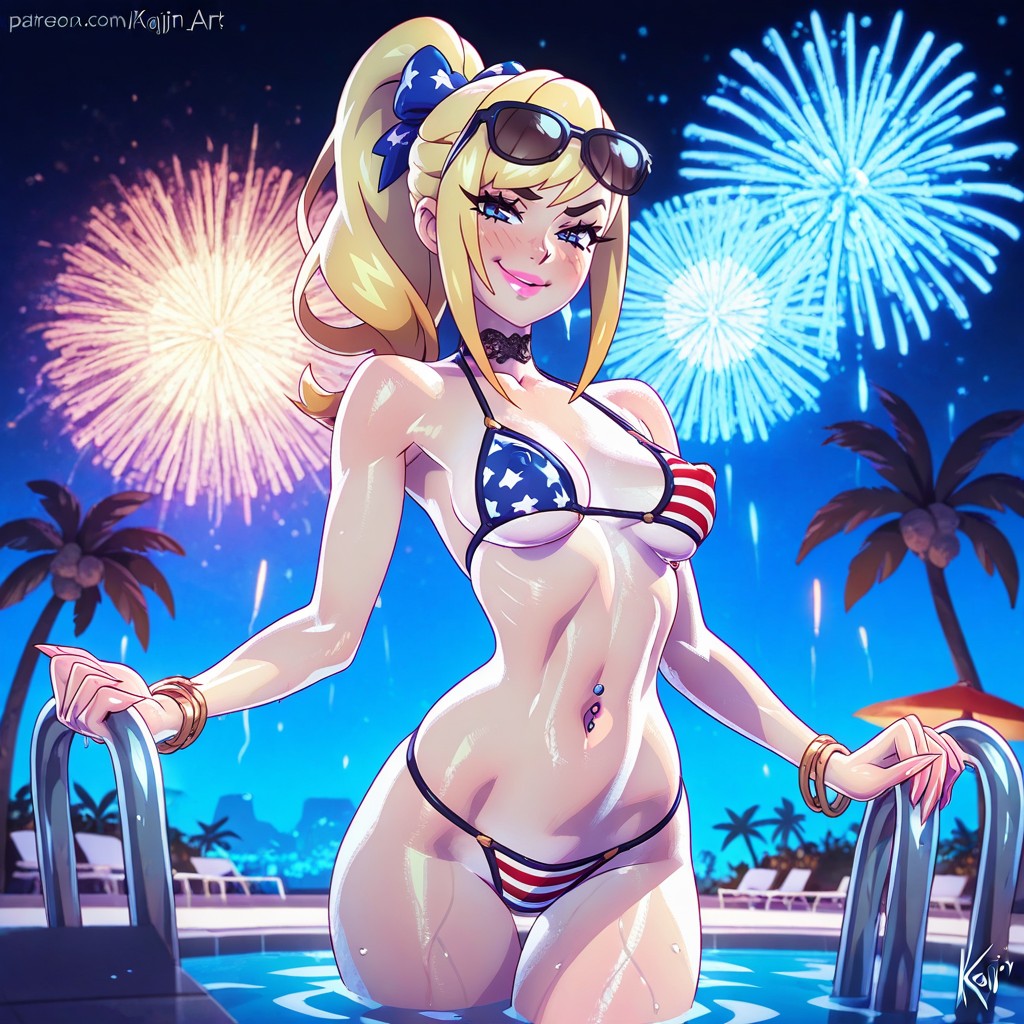 Hdr, Puffy Areolas, Blue Eyes Hentai AI Porn