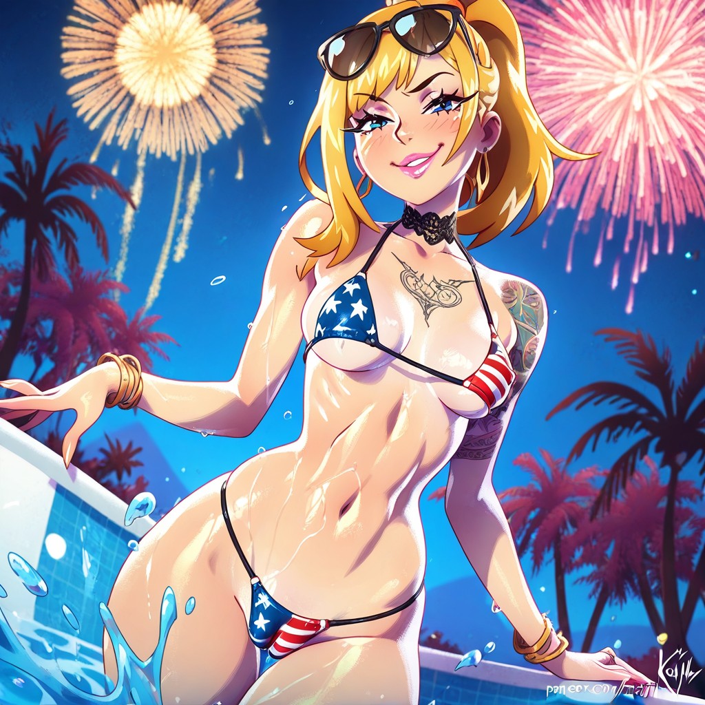 Hyper Detailed Face, 18+, Extreme Puffy Cameltoe Hentai AI Porn