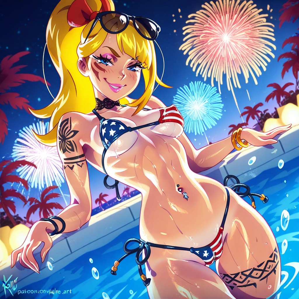 American, Hdr, Long Eyelashes Hentai AI Porn