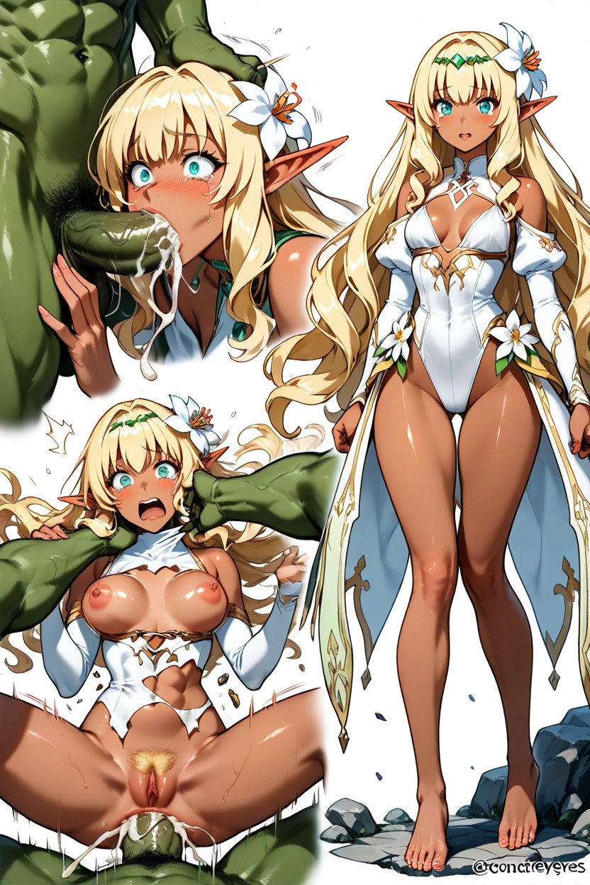 Story Arc, Torn Apart Outfit, Hyper Reduced Thickness Ribcage And Thigh Hentai AI Porn