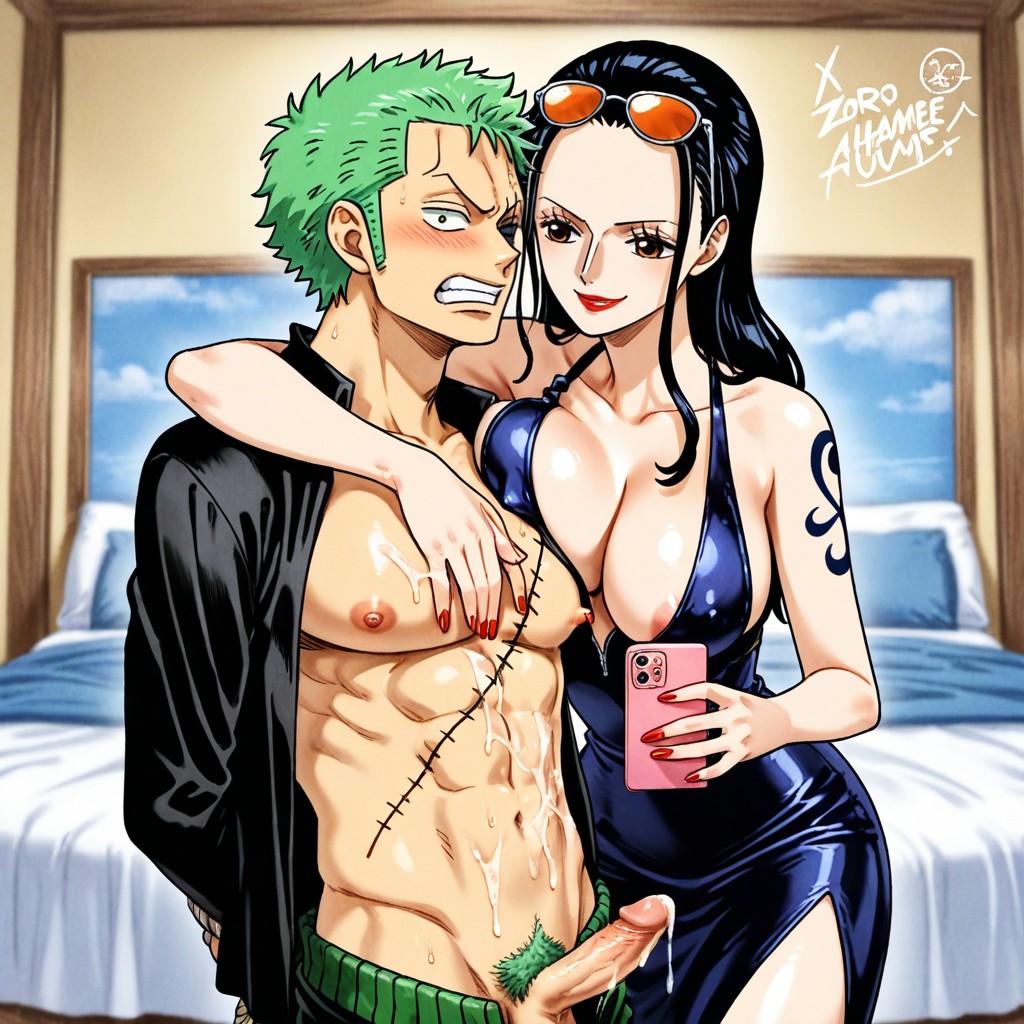Bedroom, Enojada, Plano Mediot Hentai IA