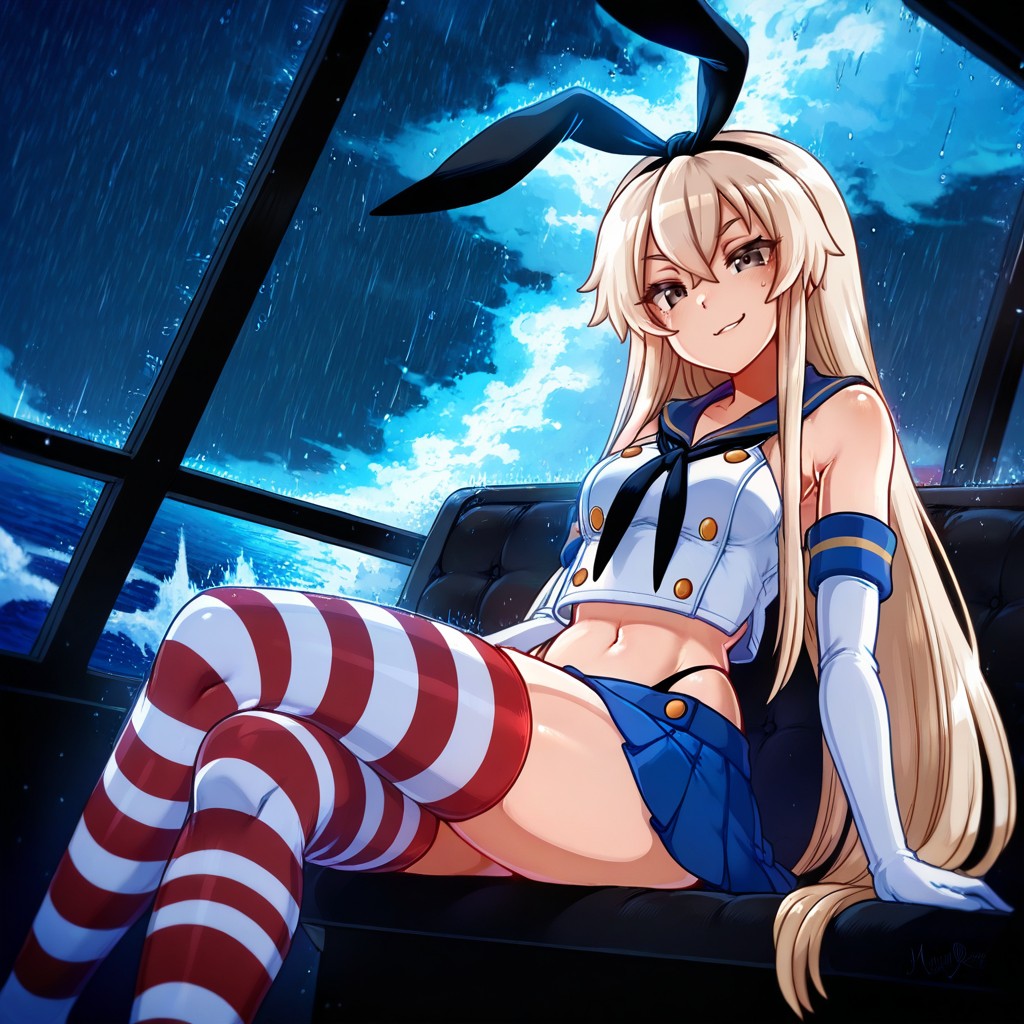 Ship, Skinny, Rim Lighting Hentai AI Porn