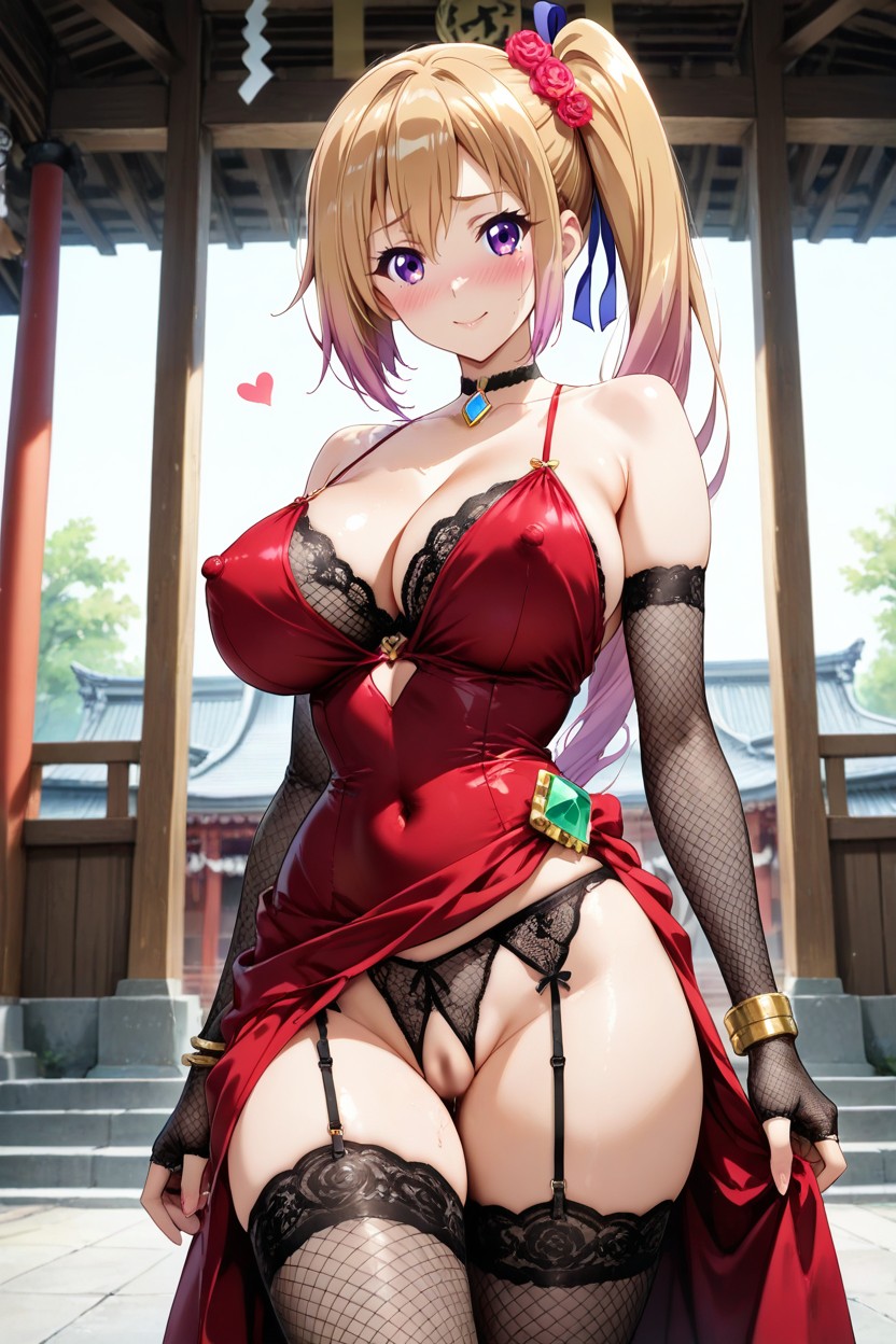 Perfect Eyes, Perfect Breasts, Blushing Hentai AI Porn