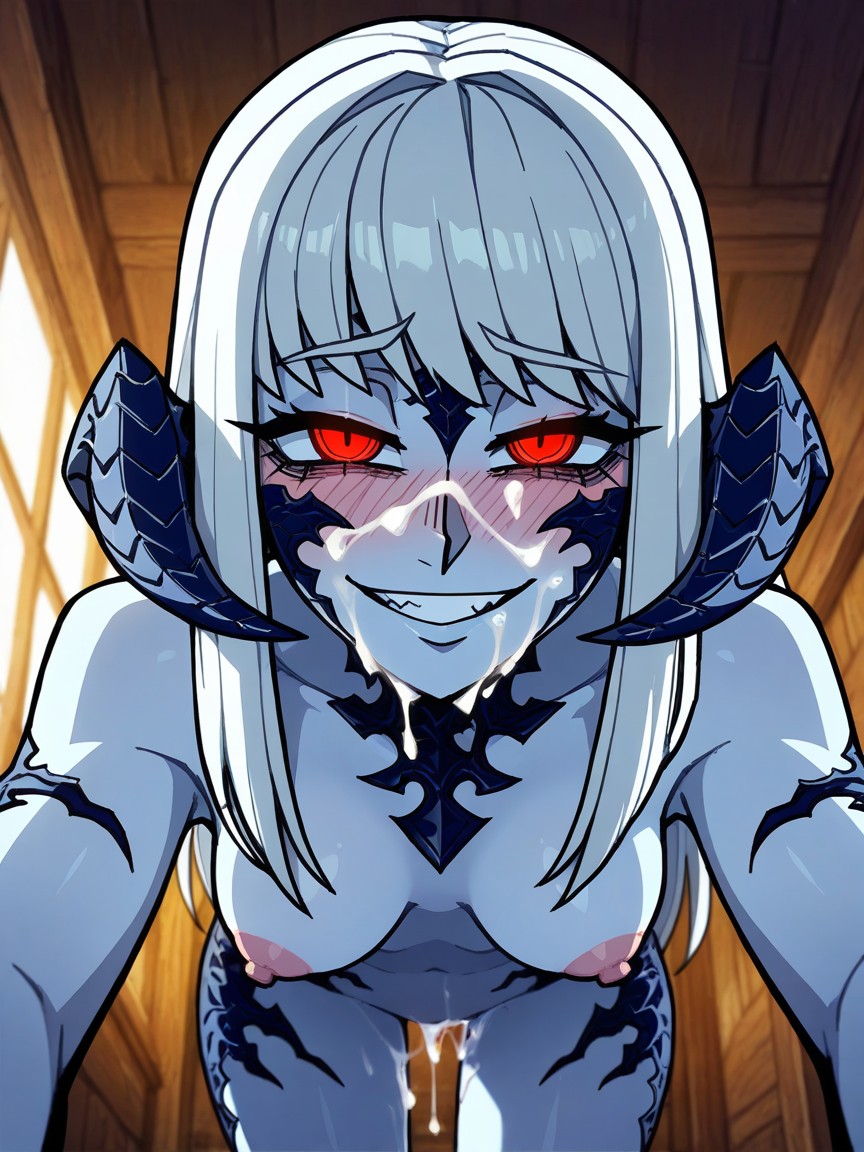Blue Skin, Caliente, Crazy Expression Hentai IA