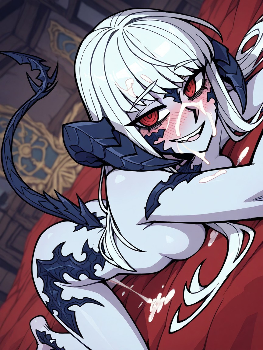Crazy Expression, Brazos Extendidos, Red Eyes Hentai IA