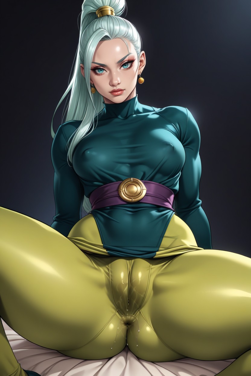 Hyper Unrealistic Big Labia, Mallas, Musculosa Hentai IA