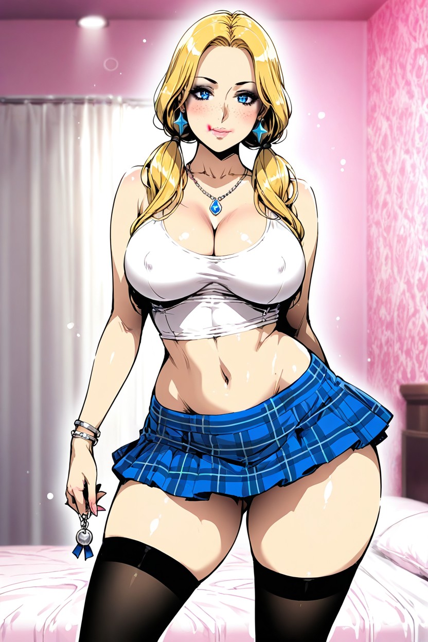 Bubble Butt, Natural Breasts, Earrings AI黃漫