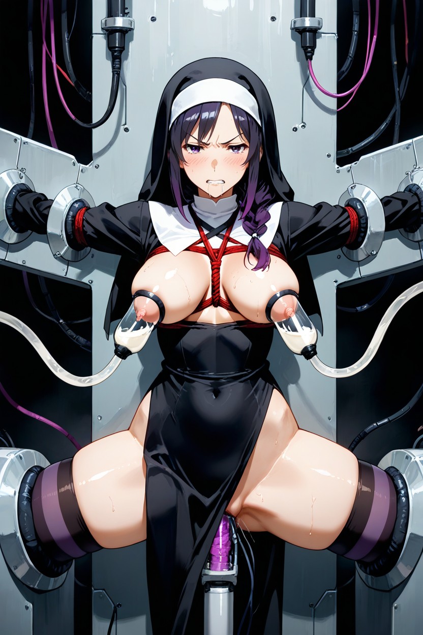 Medium Breasts, Smooth Flowing Hair Ends With Soft Tapered Tips, 25+ Porno IA Hentai