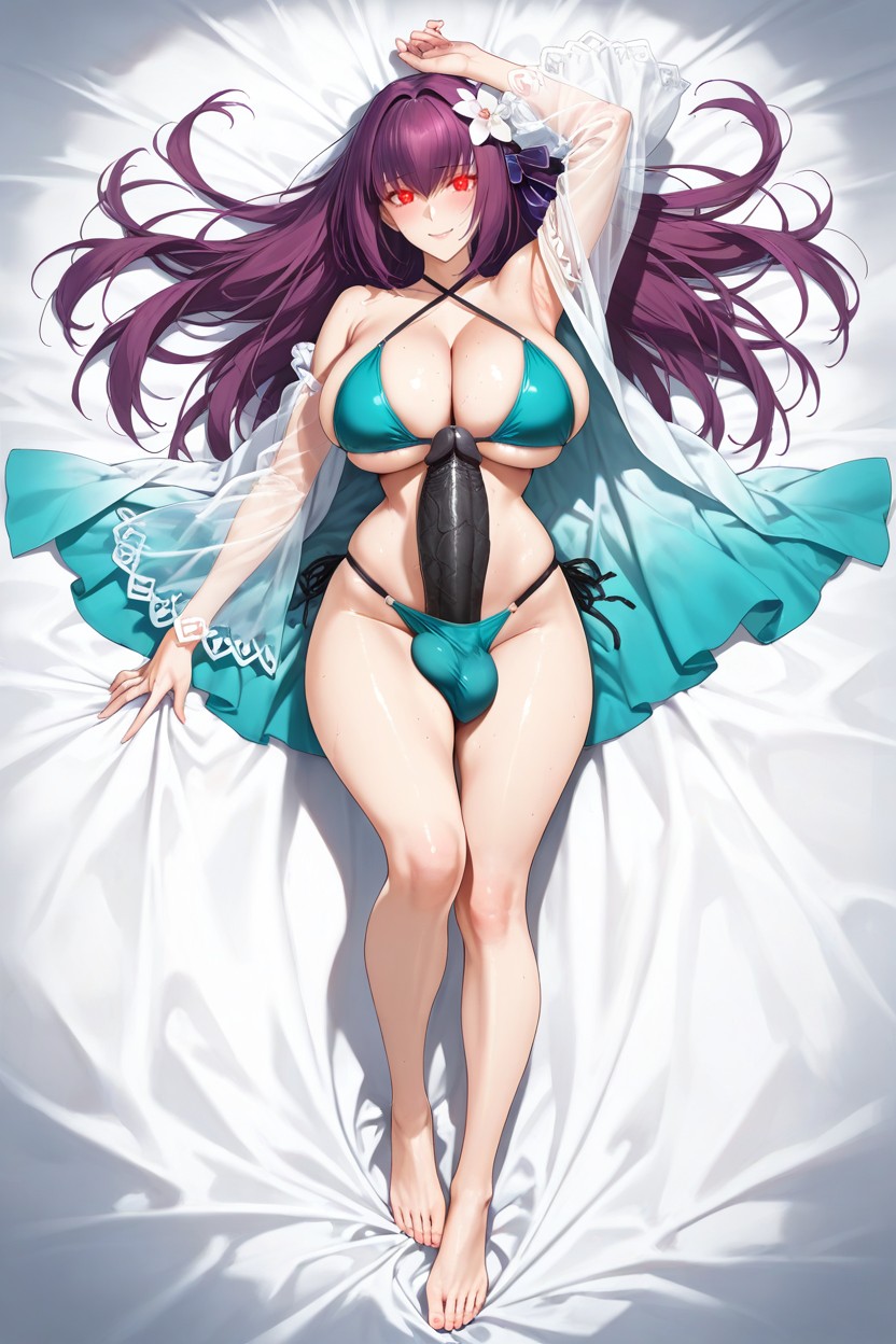 Lightweight Cover-up With Loose, Single Character Composition, Cinematic Lighting Hentai AI Porn