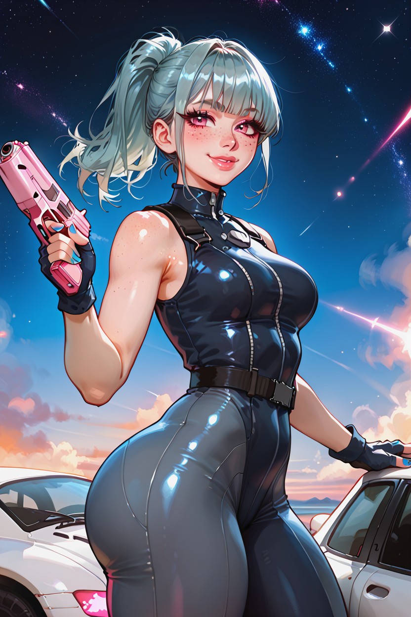 Specular Lighting, Perfect Anatomy, Body Suit Porno IA Hentai