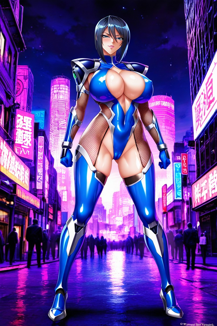 Ganzkörper, Official Art, Gloves Hentai KI Porno