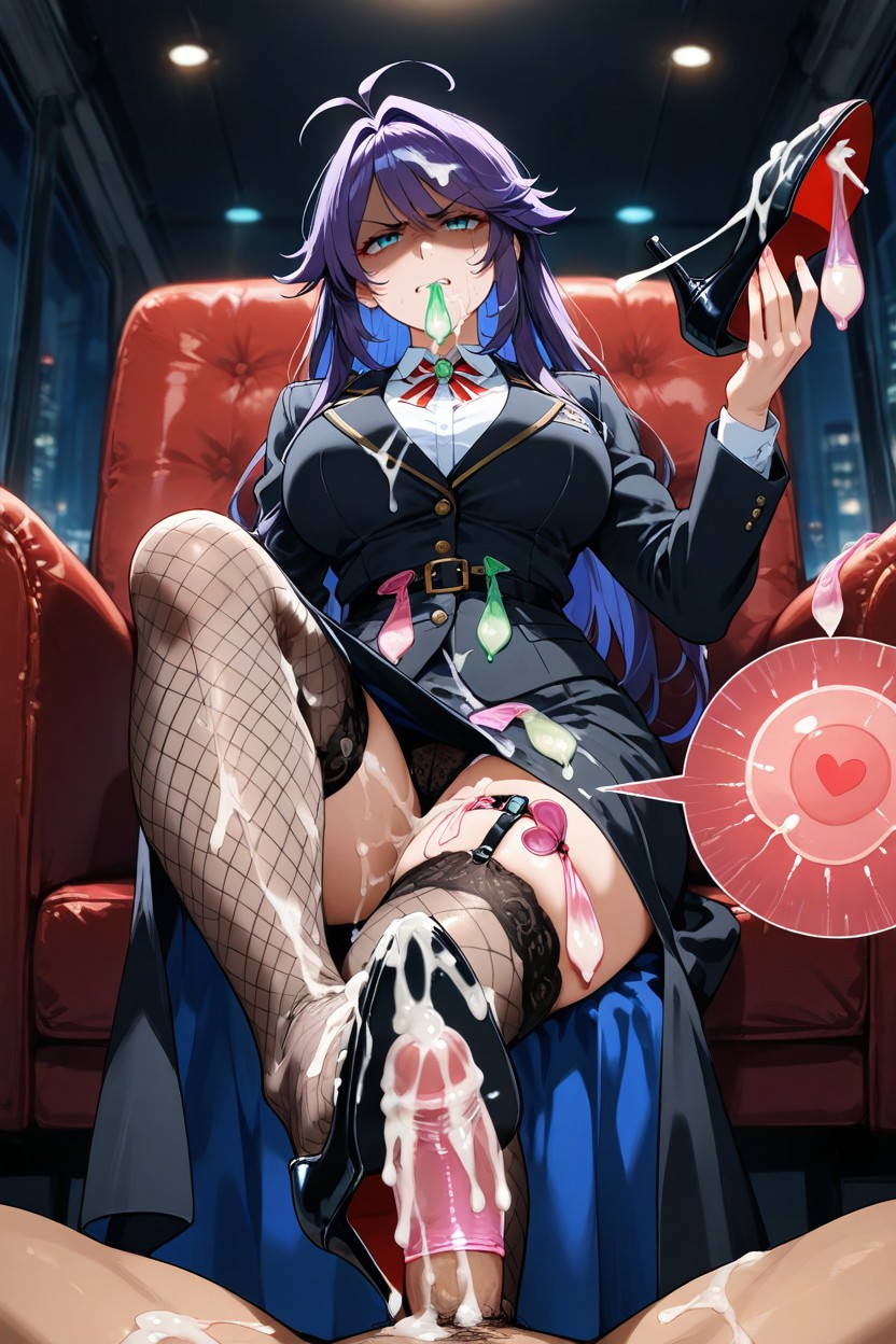 Cinematic, Disgust, Cum On Shoes Hentai AI Porn