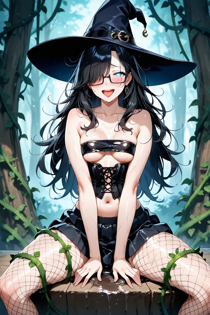 Small Ass, Wide Open Mouth, Blush Hentai AI Porn