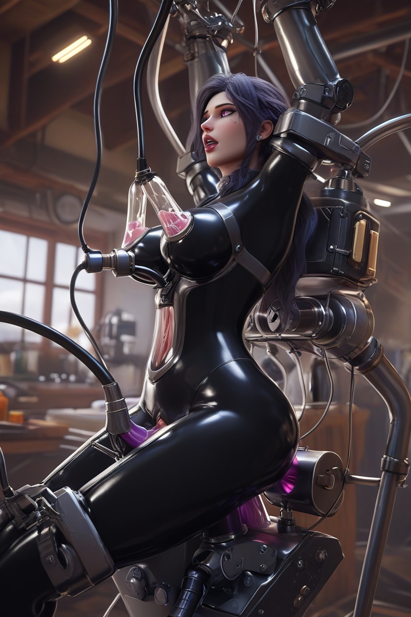 Breast Pumps, Heavy Bondage, Machine Fuck Ass Hentai AI Porn